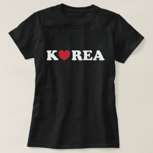 T-shirt Corée Love Heart