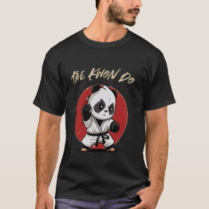 T-shirt Coréen Taekwondo Panda - Funny TKD Martial coréen
