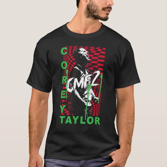 T-shirt Corey Taylor  Checker (Devant)
