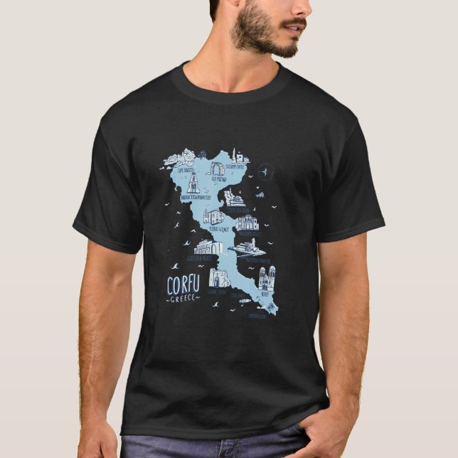 T-shirt Corfou (Devant)