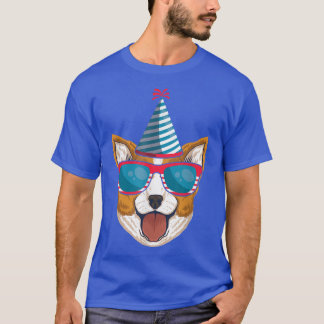 T-shirt Corgi 4 juillet American Puppy USA Chien Corgi Lov