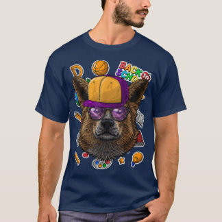 T-shirt Corgi Back To School First Day Of School Dog 