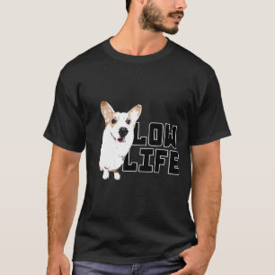 T-shirt Corgi basse vie maman