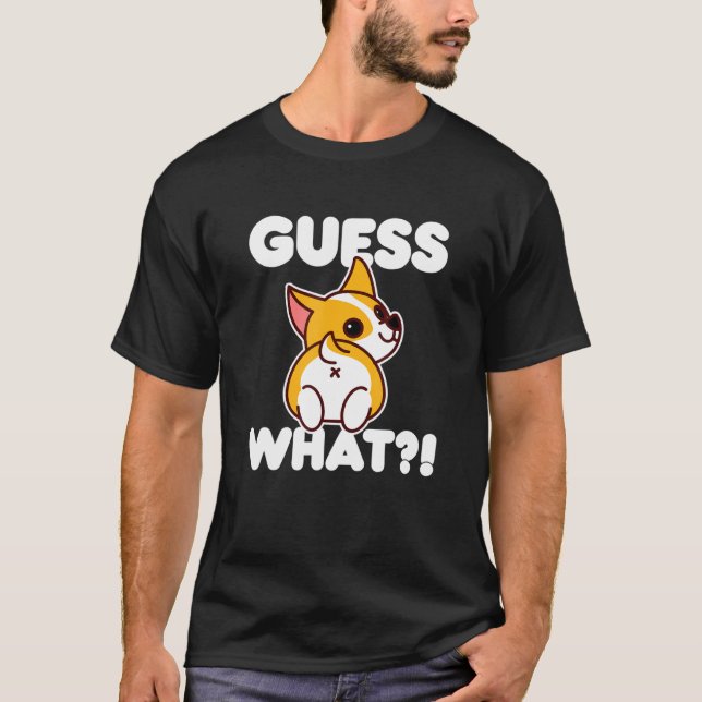 T-shirt Corgi Butt (Devant)