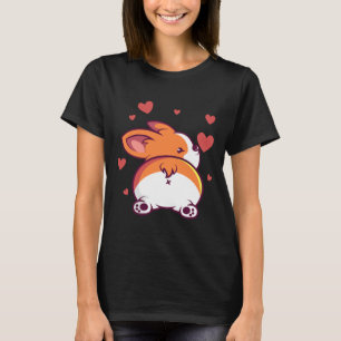 T-shirt Corgi Butt Pour Un Chien De Corgi Gallois