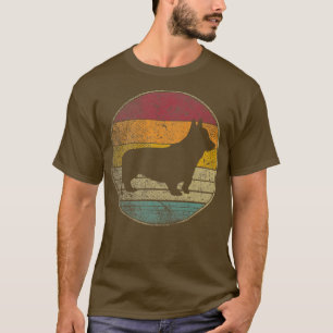 T-shirt Corgi chien animal de compagnie Vintage détendu le