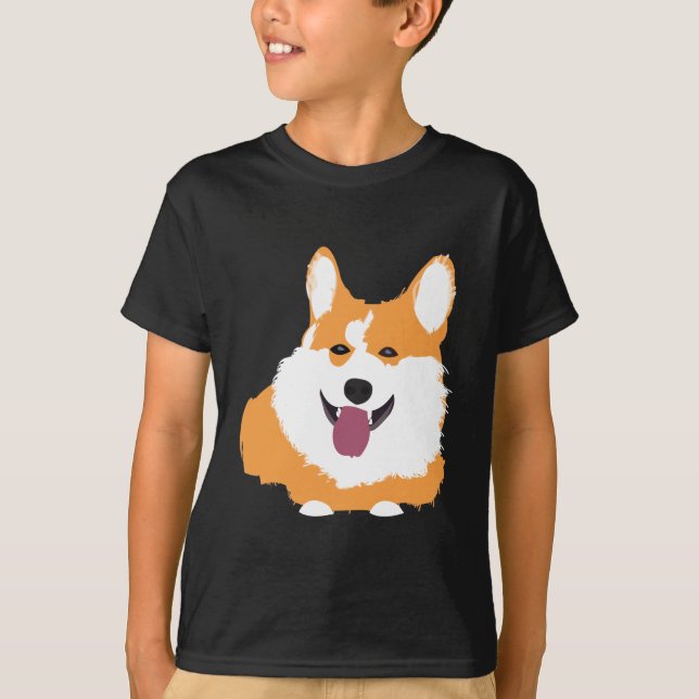 T-shirt Corgi Chien Animaux Animaux Animaux (Devant)