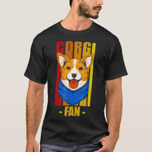 T-shirt Corgi Chien Femme Cool coloré Hommes Enfants