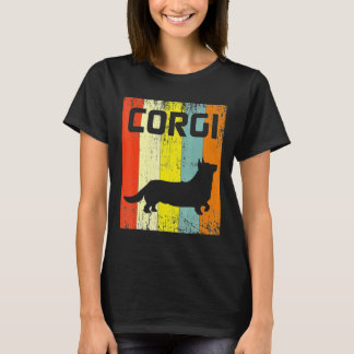 T-shirt Corgi Chien S Disco Retro I Chiens