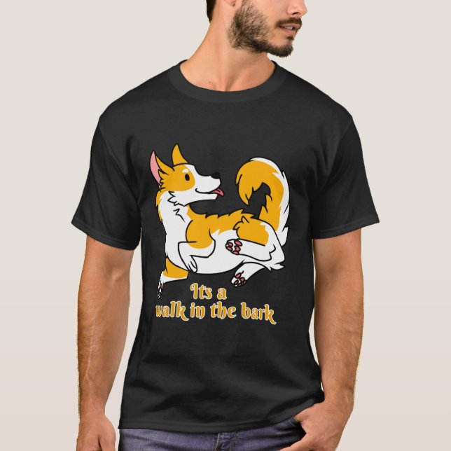 T-shirt Corgi Cuddle (Devant)