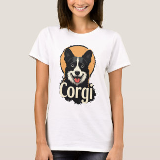 T-shirt "Corgi Cutie on Duty"