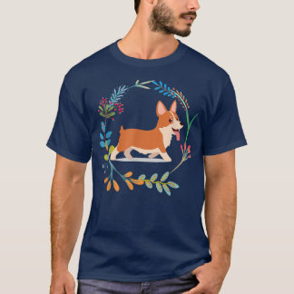 T-shirt Corgi Dans Pocket Funny Corgi Crazy Amoureux des c