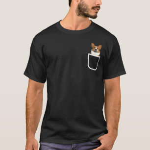 T-shirt Corgi Dans Votre Pochette Corgi Pour Femmes Hommes