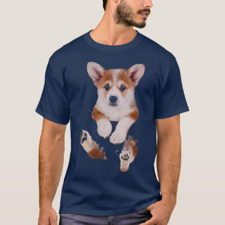 T-shirt Corgi de poche