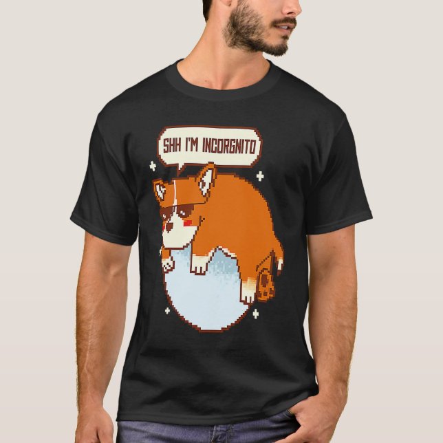 T-shirt Corgi Dog 2 (Devant)