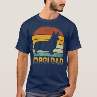 T-shirt Corgi DogVintage Cavalier Dad 