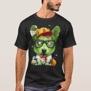 T-shirt Corgi Gallois Zombie Halloween