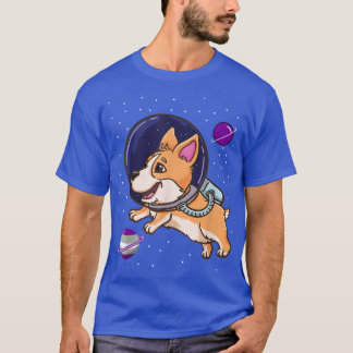 T-shirt Corgi Grayseual Dans L'Espace Pride Grayseual