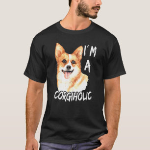 T-shirt Corgi Je Suis Un Corgiholique Corgis Chien Corgi