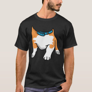 T-shirt Corgi Lazy Costume d'Halloween Drôle Chien Chien C