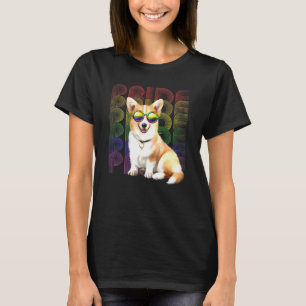 T-shirt Corgi Lgbt Drapeau Gay pride Lesbian Chien Lgbt Mo