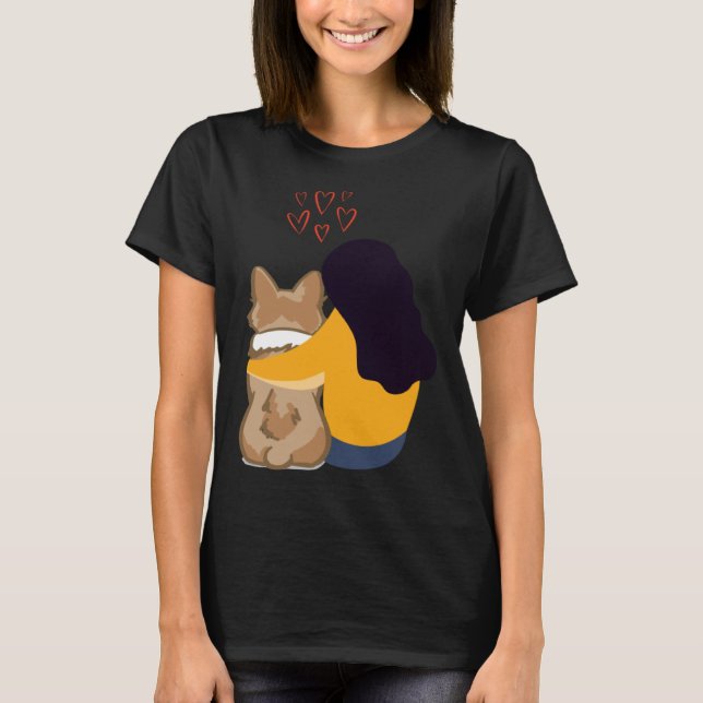 T-shirt corgi life corgi (Devant)