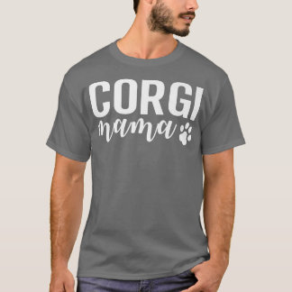 T-shirt Corgi Mama animal mignon chien maman359