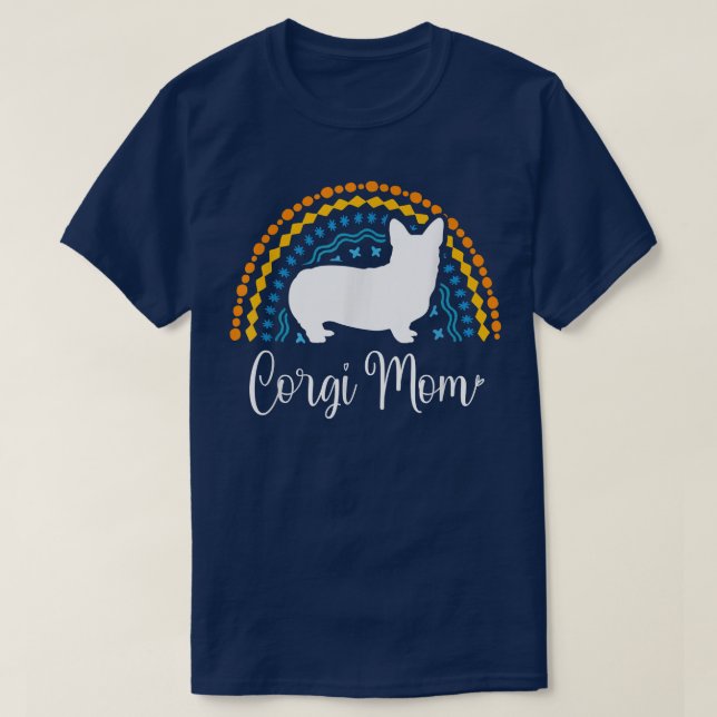 T-shirt Corgi Maman Chien Corgi (Design devant)