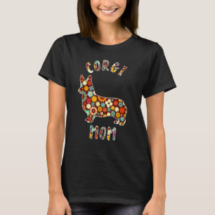 T-shirt Corgi Maman Corgi Mama Chien Maman Funny Corgi Pro
