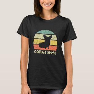 T-shirt Corgi Maman Retro Vintage Retro Corgi Maman Chien