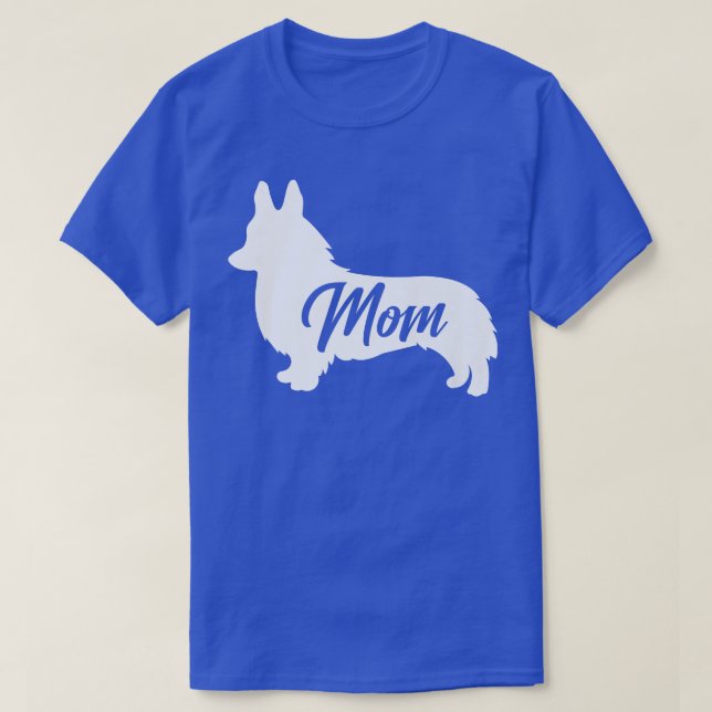 T-shirt Corgi Mom381 (Design devant)