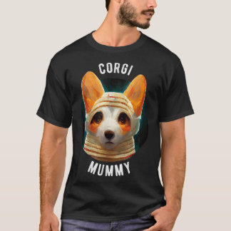 T-shirt Corgi MummyHalloween