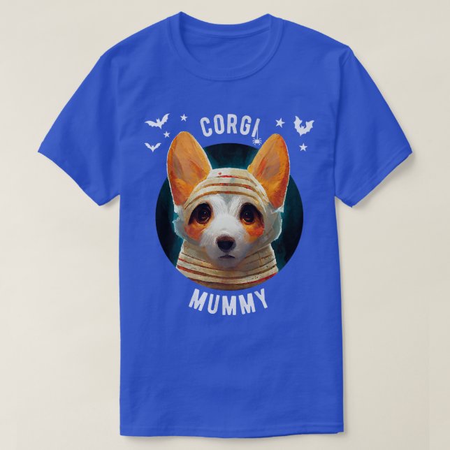 T-shirt Corgi MummyHalloween95 (Design devant)
