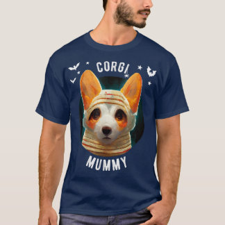 T-shirt Corgi Mummyhalloween -584