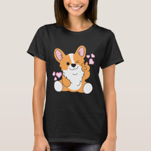 T-shirt Corgi Nice Corgi Chiot pour femmes