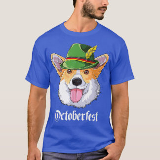 T-shirt Corgi Oktoberfest Cadeaux Enfants Garçons Hommes L