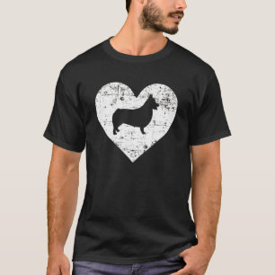 T-shirt Corgi Pembroke Heart