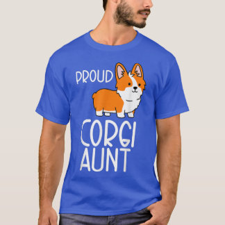 T-shirt Corgi Pembroke Lover Fier Corgi Tante