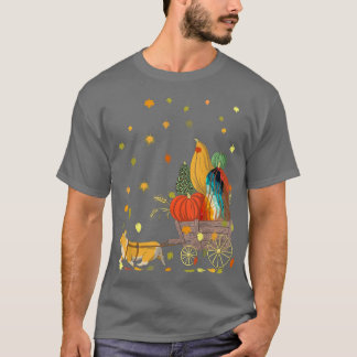 T-shirt Corgi Pumpkin Tie Dye Tee Dog Lover Fall Leaves Th