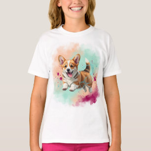 T-shirt Corgi Puppy par Natasha Us