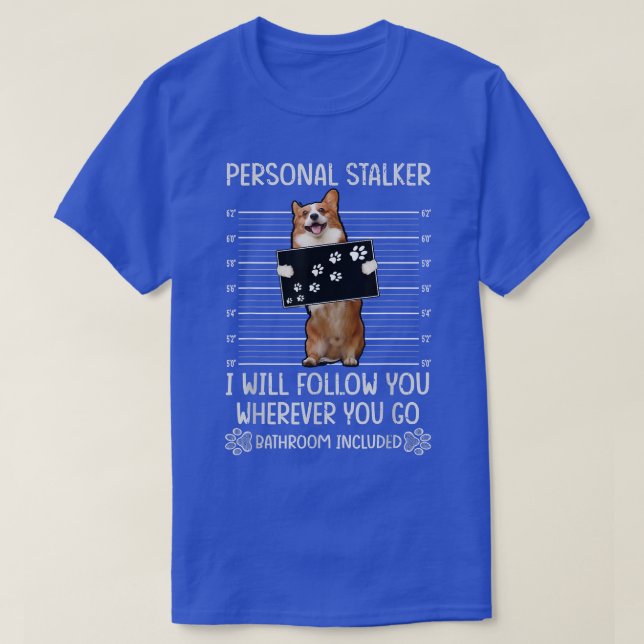 T-shirt Corgi Stalker personnel (Design devant)