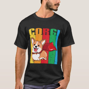 T-shirt Corgi Superhero T Chien