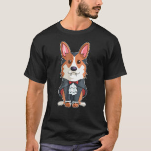 T-shirt Corgi Vampire Vampire Gif Halloween