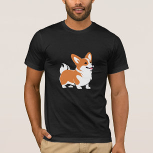 T-shirt Corgi Vector Art Animal Moderne Urban Graphisme An