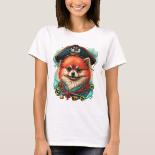 T-shirt corgis de jolis en bleu