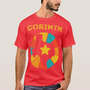 T-shirt Corinth Texas Vintage Souvenir déshabillé 1