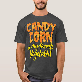 T-shirt Corn De Bonbons Est Mon Légumes Favoris Funny Hall