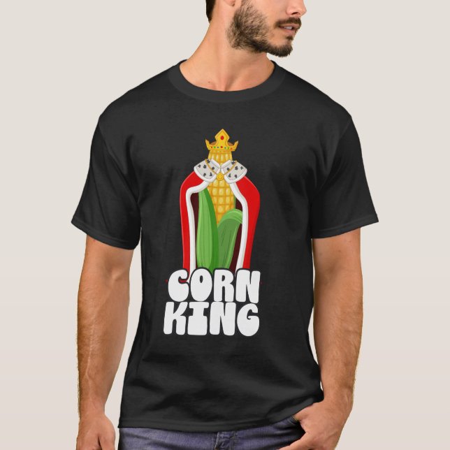 T-shirt Corn King Corn Sweetcorn KindAwesome (Devant)