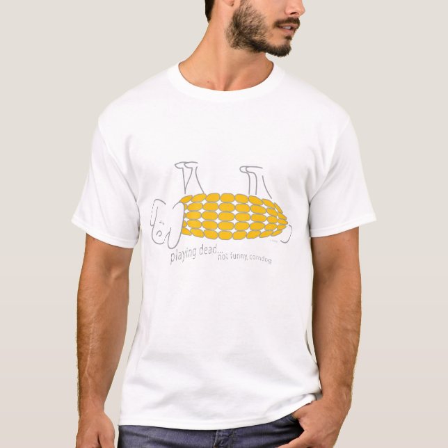 T-shirt CornDog joue complètement (Devant)