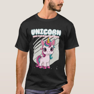T-shirt Corne de Licorne Rend Tout Meilleur Licorne